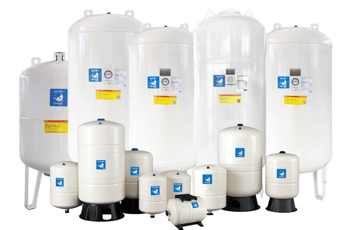 GWS Pressure tank range